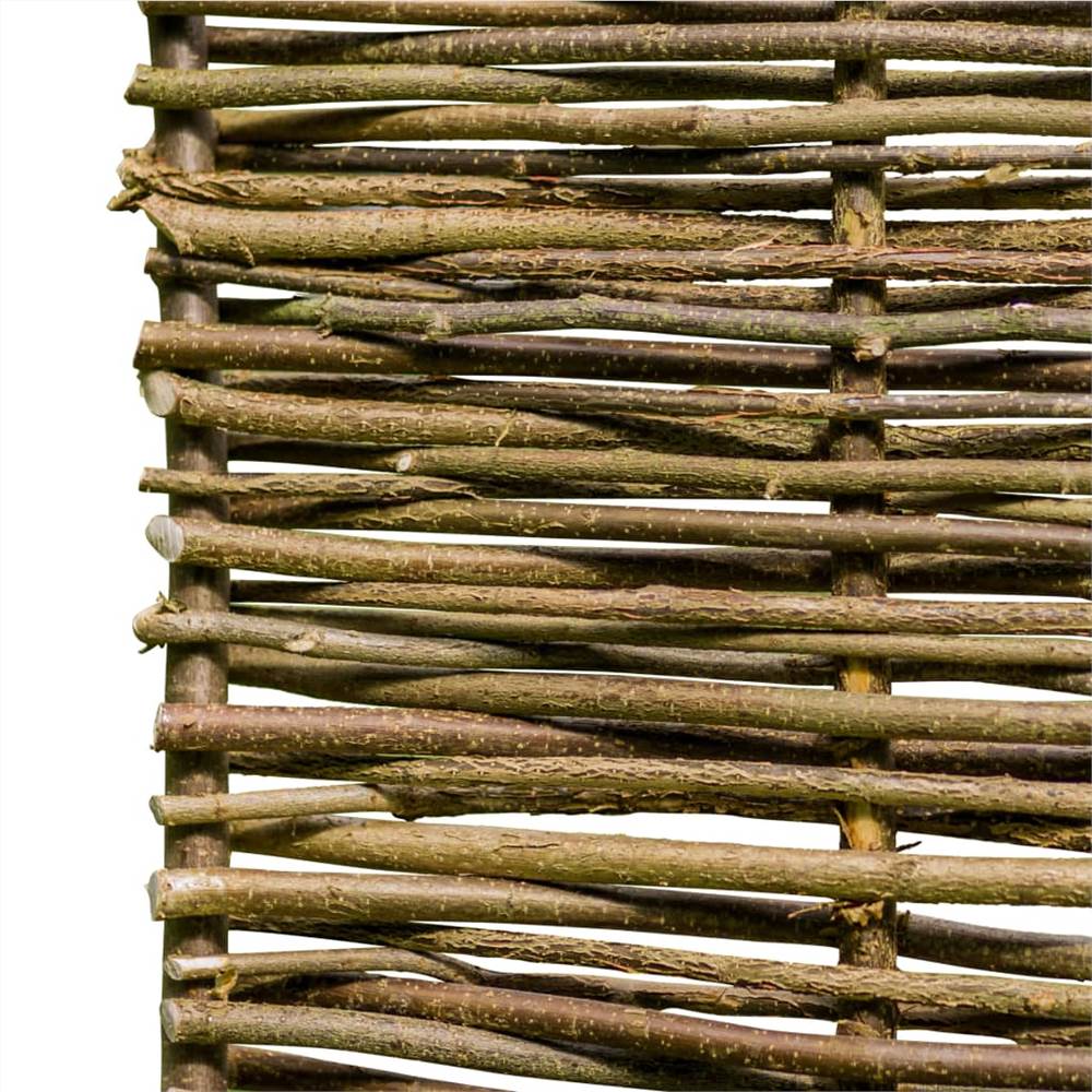 Garden Fence Hazel Wood 150x40 cm