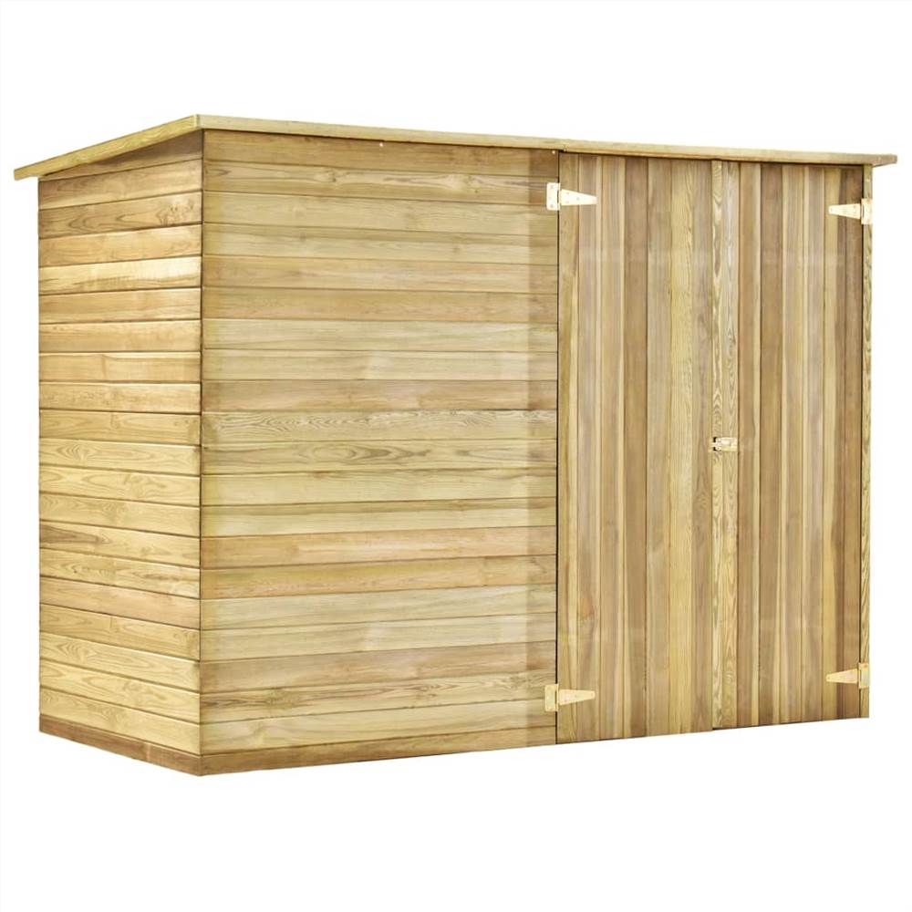 Garden Shed House 232x110x170 cm Impregnated Pinewood
