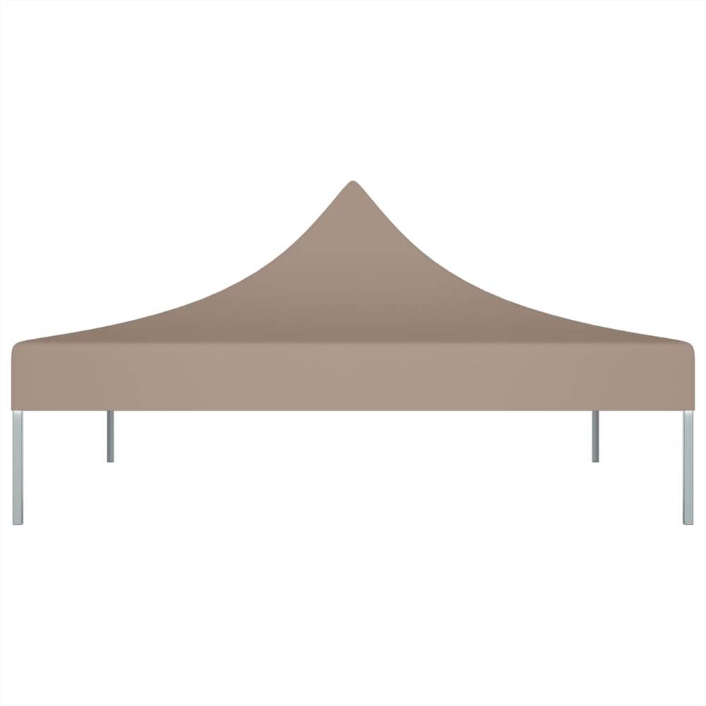 Party Tent Roof 2x2 m Taupe 270 g/m²