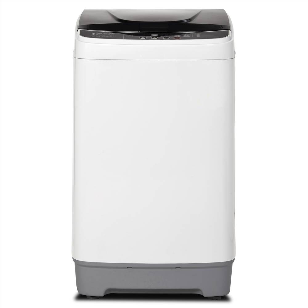 Full-Automatic Washing Machine, Portable Compact Laundry 12 lbs Load Capacity Washer with 10 Washing Programs, Ideal for Dormitory, Apartments, RV, Laundry Room