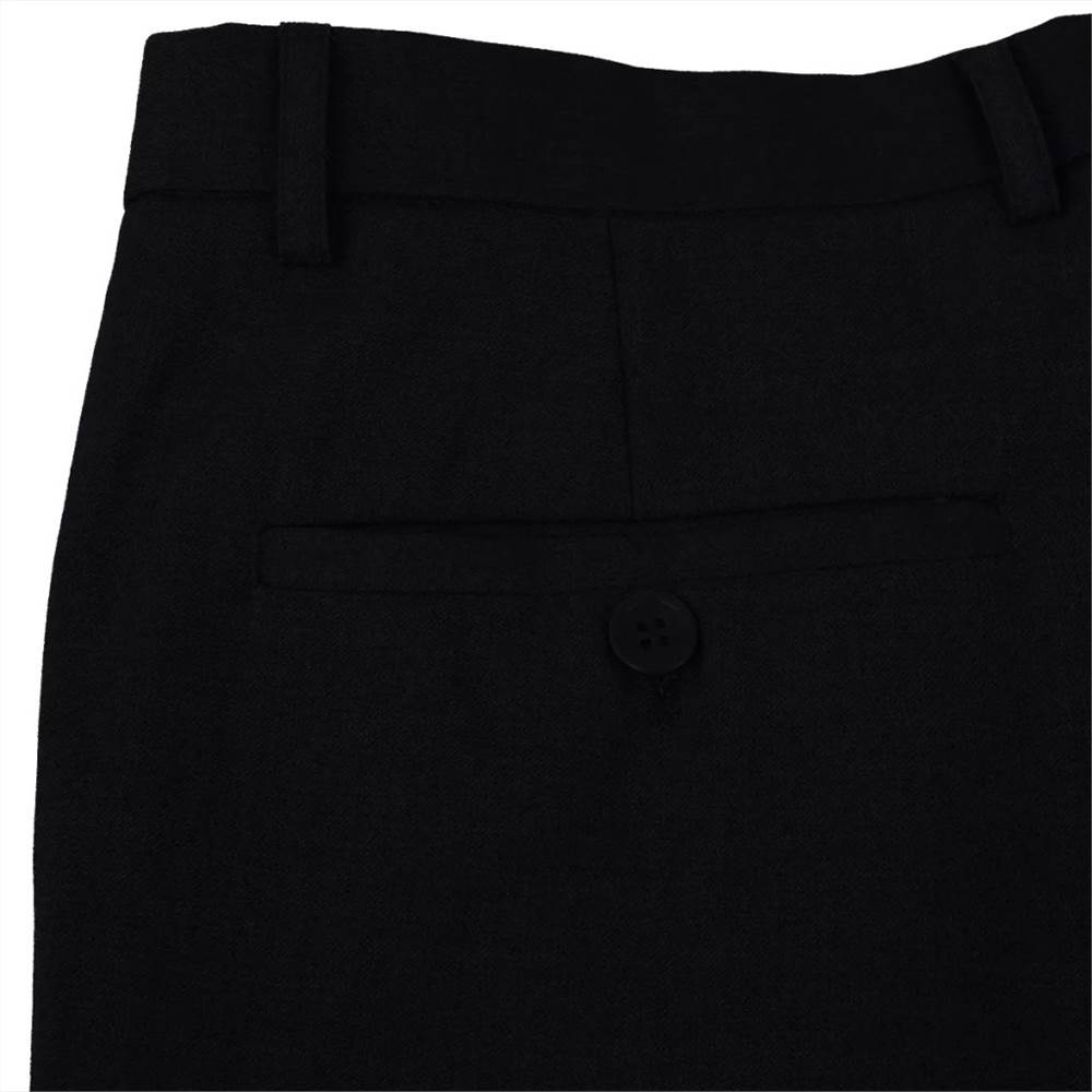 Mens Two Piece Business Suit Black Size 56