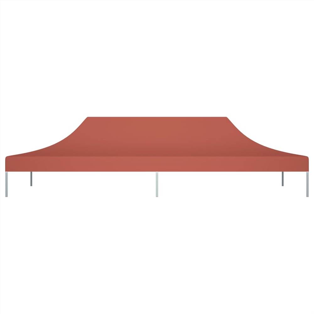 Party Tent Roof 6x3 m Terracotta 270 g/m²