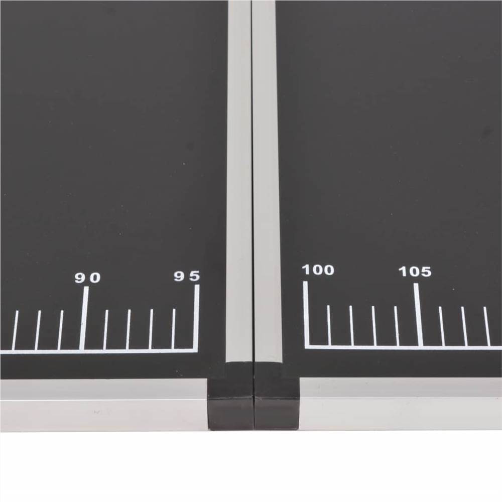 Folding Pasting Table MDF and Aluminium 200x60x78 cm