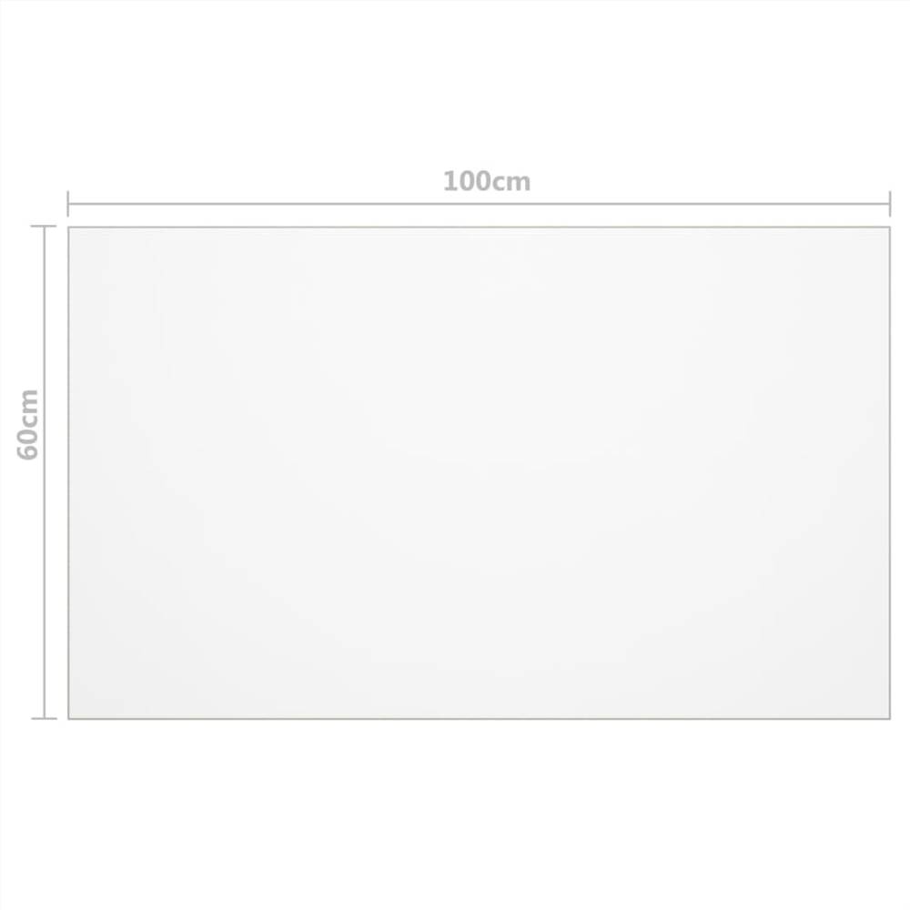Table Protector Transparent 100x60 cm 2 mm PVC