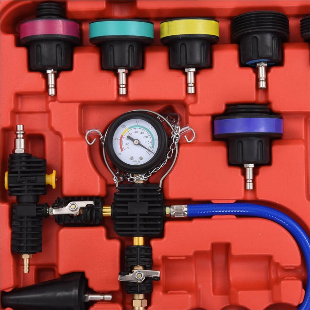 28 Piece Radiator Pressure Tester Kit
