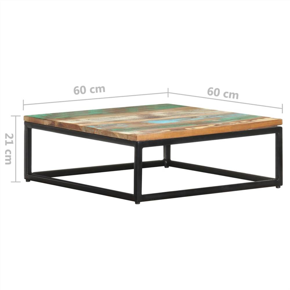 Nesting Coffee Tables 2 pcs Solid Reclaimed Wood