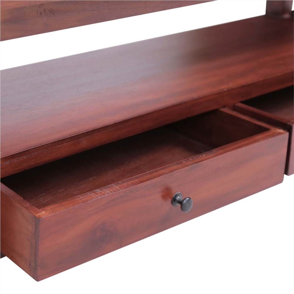 TV Cabinet Brown 120x30x40 Cm Solid Mahogany Wood 18 TV Cabinet Brown 120x30x40 cm Solid Mahogany Wood