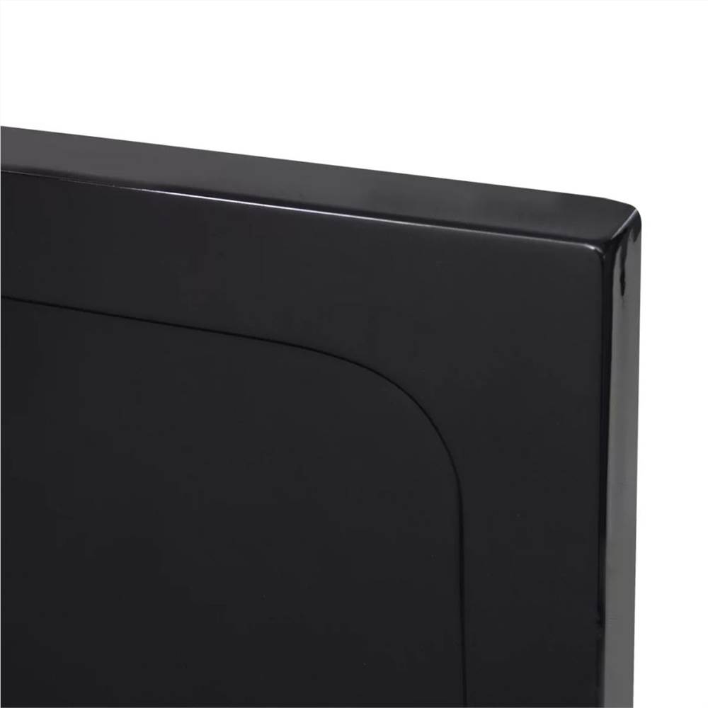 Square ABS Shower Base Tray Black 90 x 90 cm