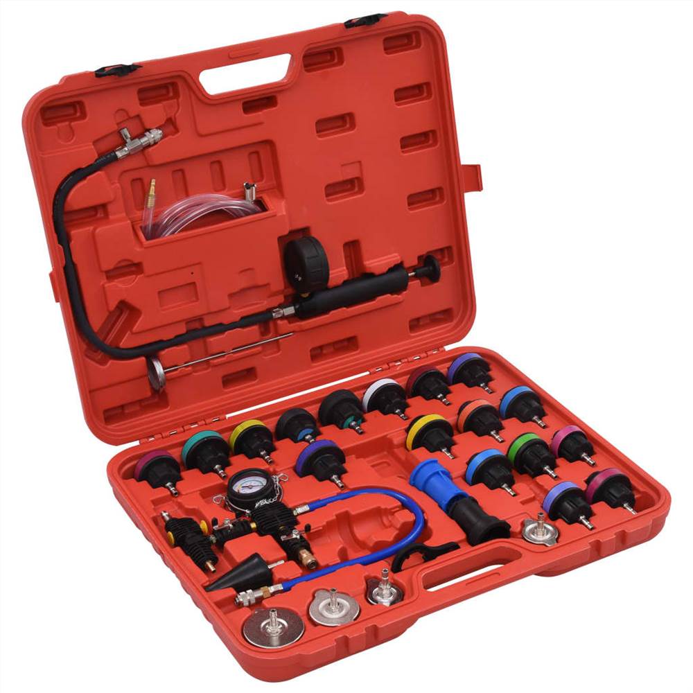 

28 Piece Radiator Pressure Tester Kit