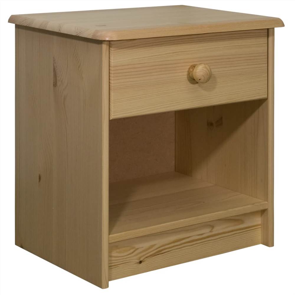 

Bedside Cabinet 41x30x42 cm Solid Pine Wood