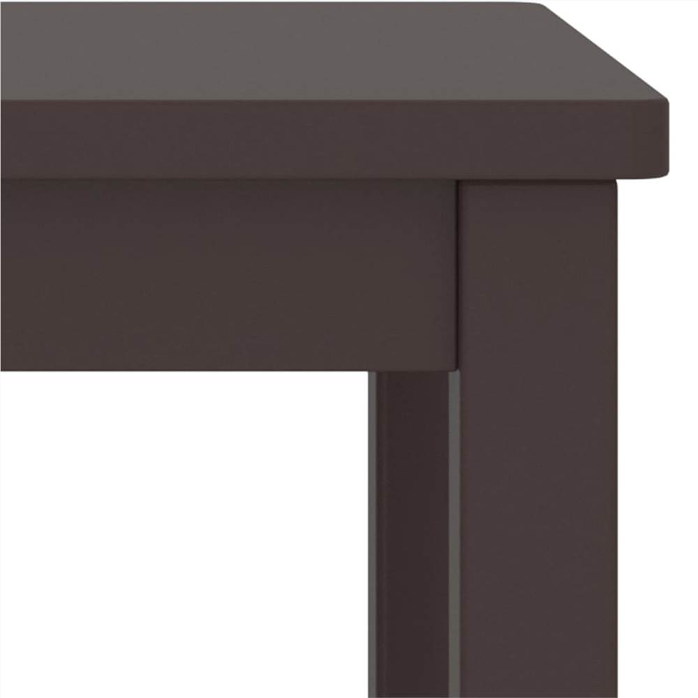 Bedside Cabinets 2 pcs Dark Brown 35x30x47 cm Solid Pinewood