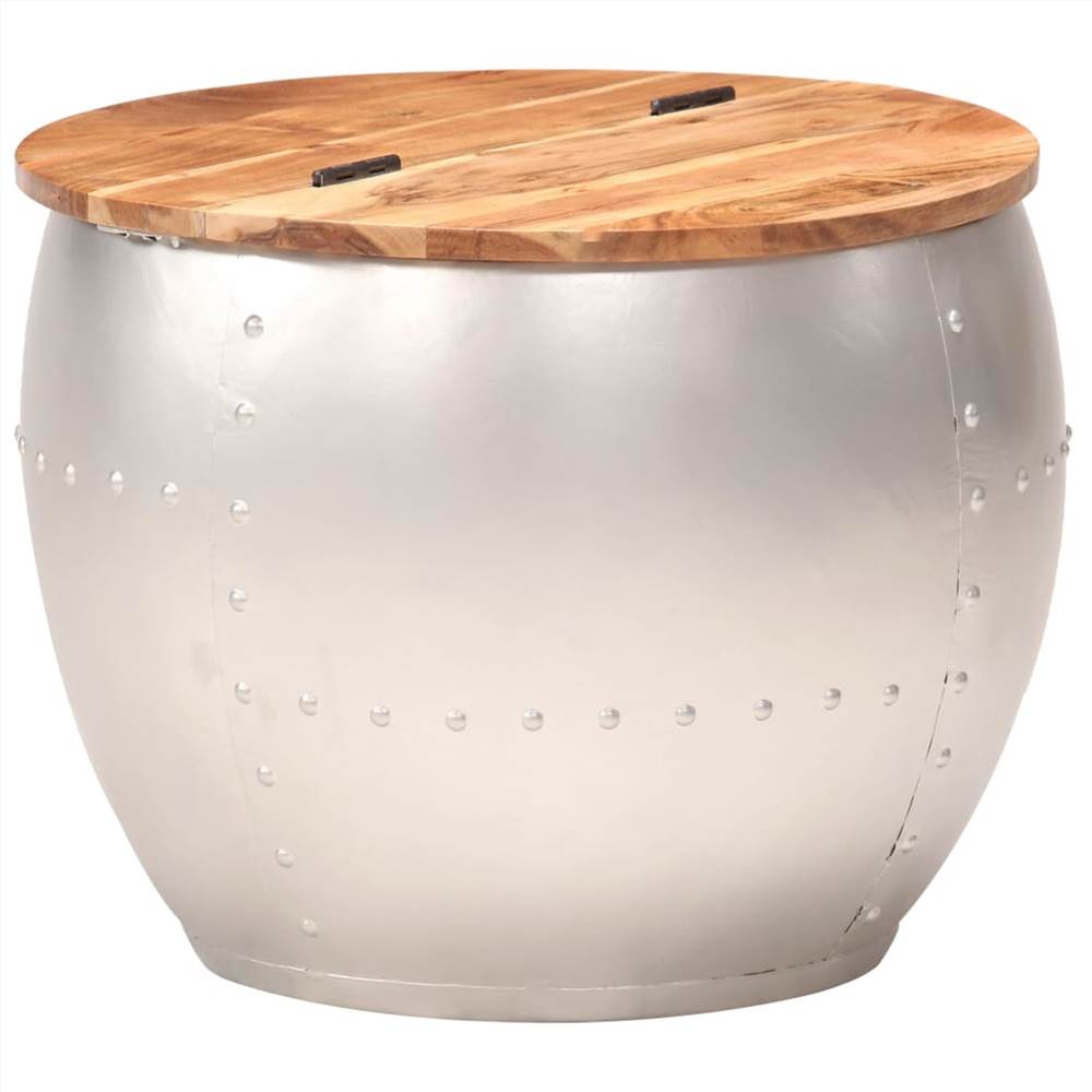 

Coffee Table 53x43 cm Solid Acacia Wood