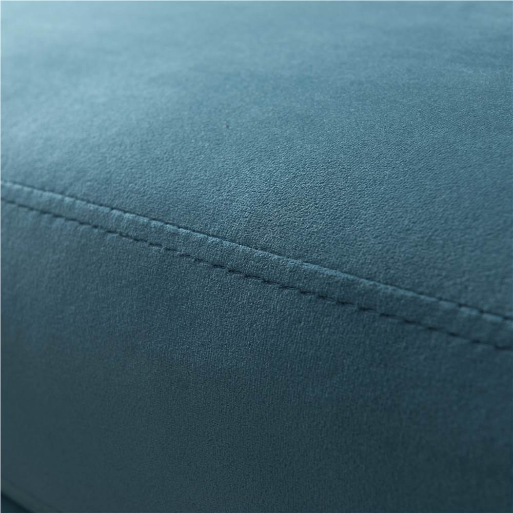 Compact Soft Velvet Sofa Bed pull-out sleeper (with 2 lumbar pillow)