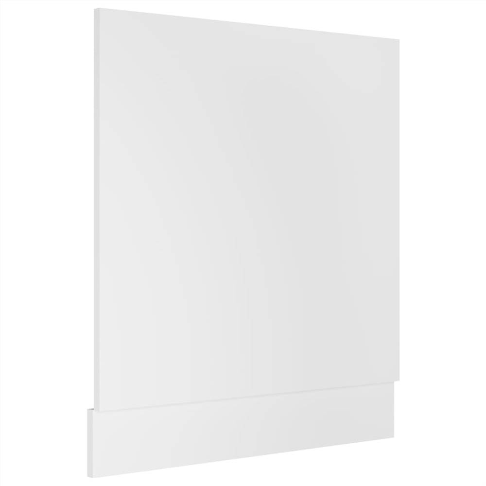 Dishwasher Panel White 59.5x3x67 cm Chipboard