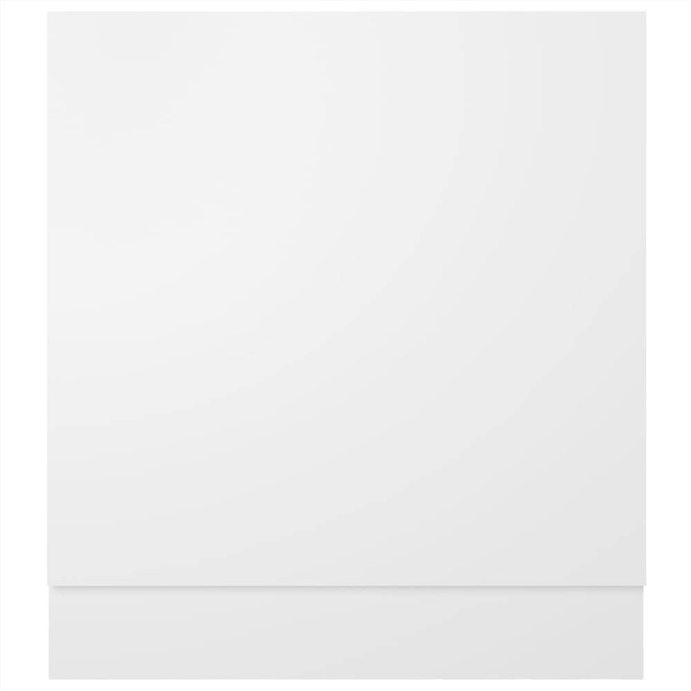 Dishwasher Panel White 59.5x3x67 cm Chipboard