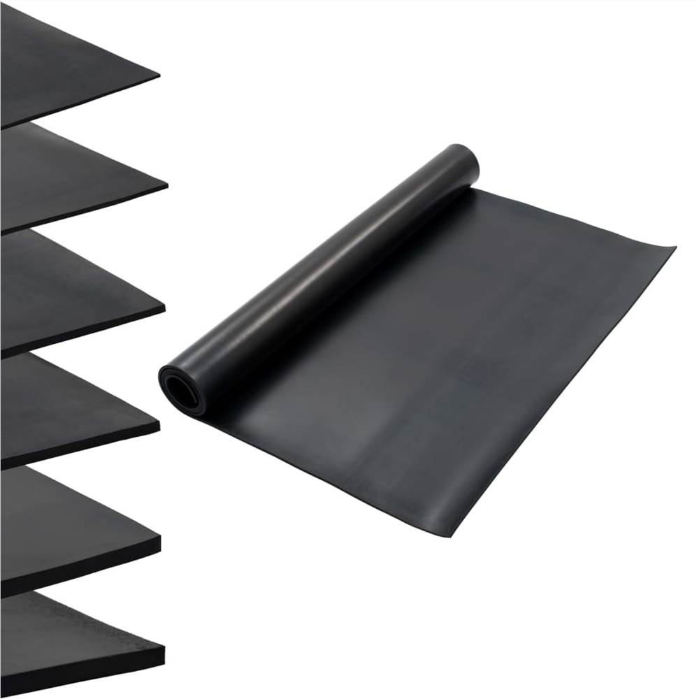 

Floor Mat Anti-Slip Rubber 1.2x2 m 6 mm Smooth