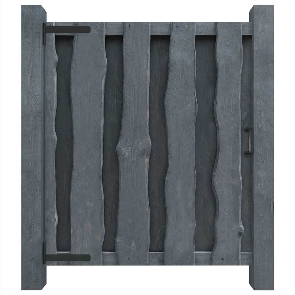 

Garden Gate Impregnated Pinewood 100x125 cm Grey