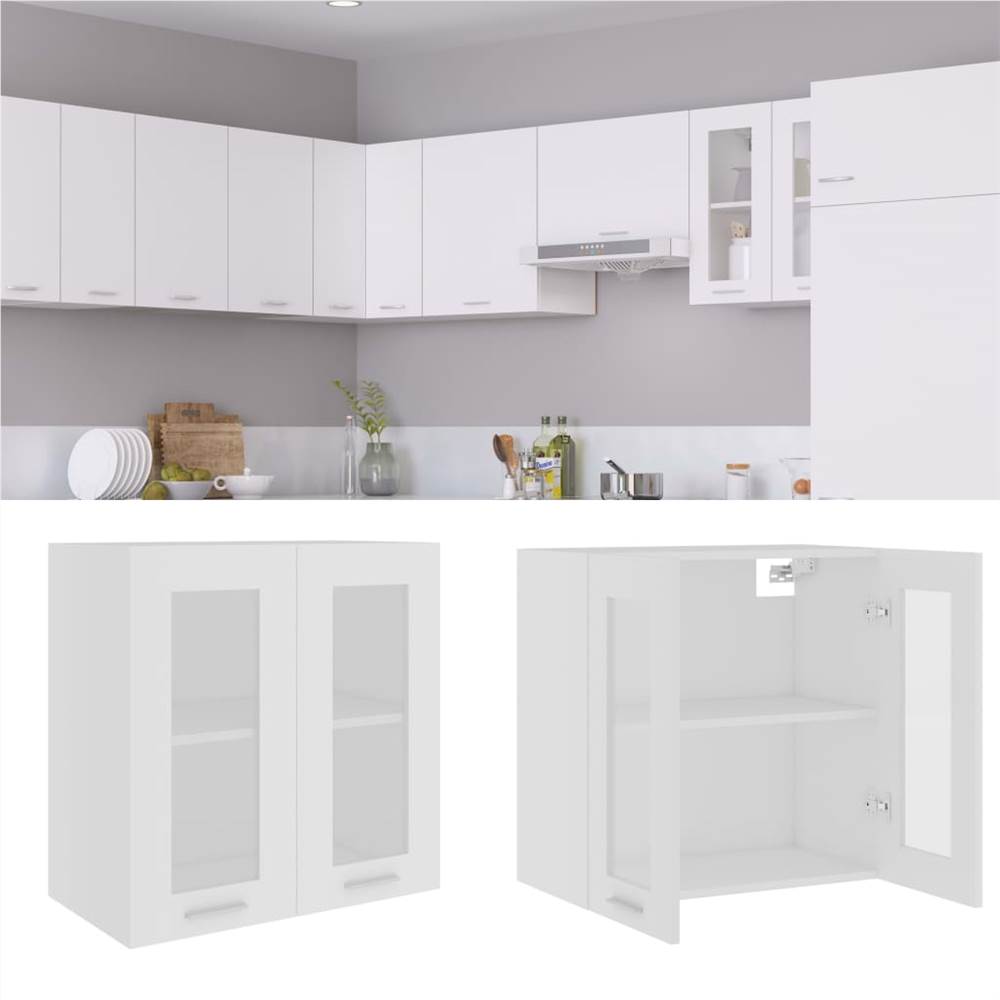 Mueble de cocina en aglomerado blanco 60x31x60 cm