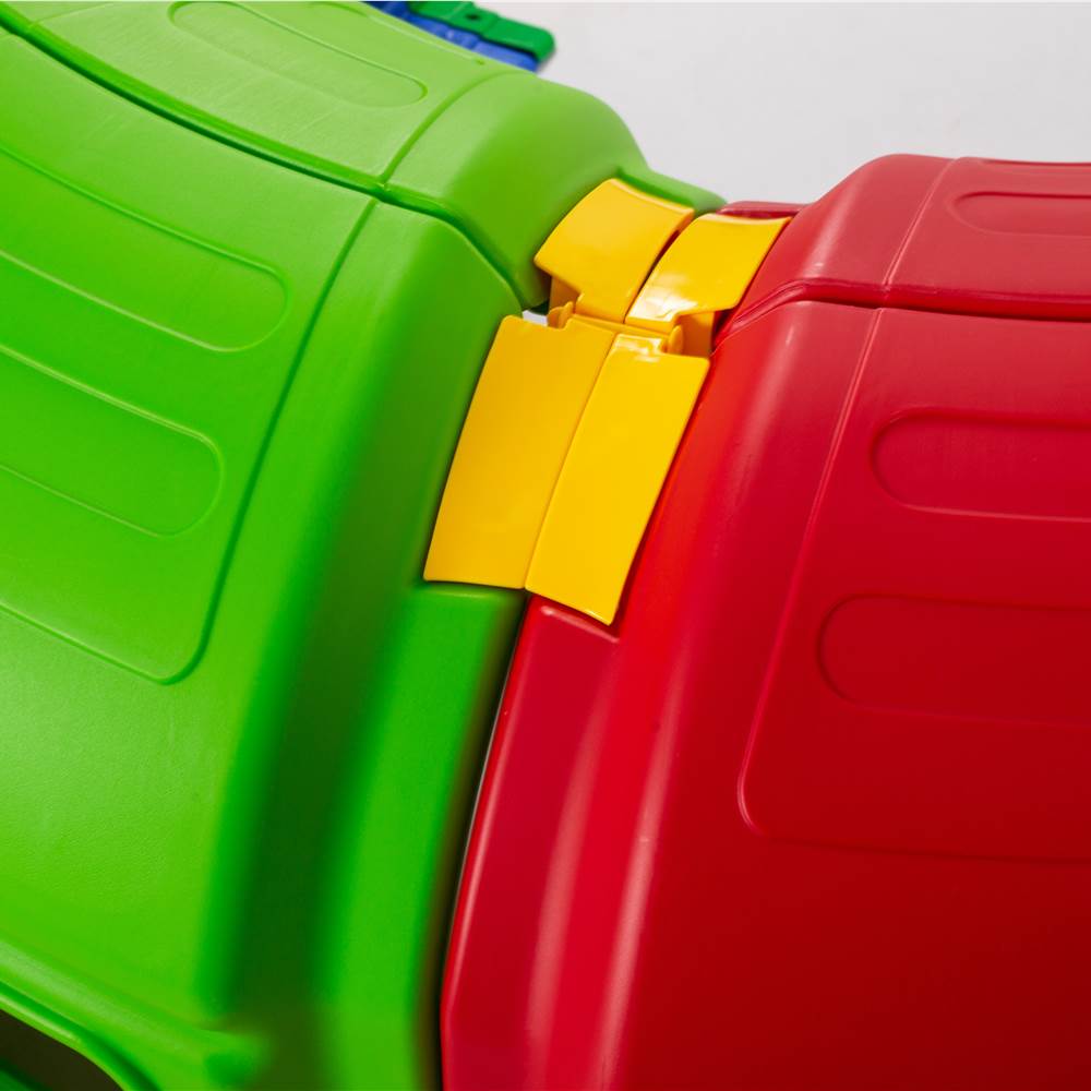 Smiley little genius train tunnel