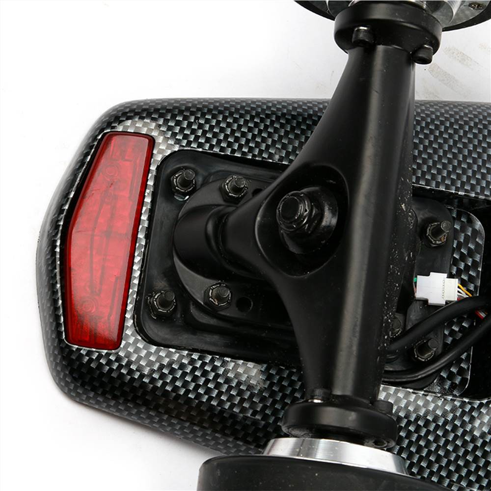 Pressure sensor Electric Skateboard Dual Drive Motor Black