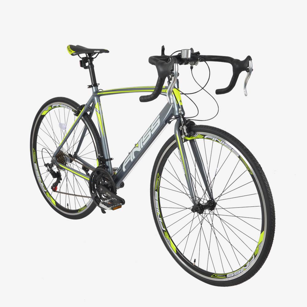 Finiss Road Bike Aluminum 700 28C 21 Speed Green