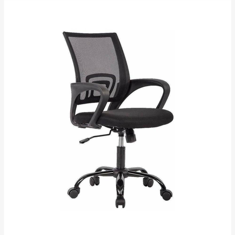 

Art Life Home Office Mesh Swivel Chair Adjustable Height with Armrests and Ergonomics Backrest - Black