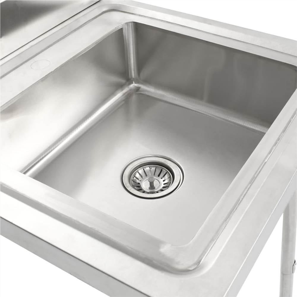 Kitchen Sink Single Basin Stainless Steel