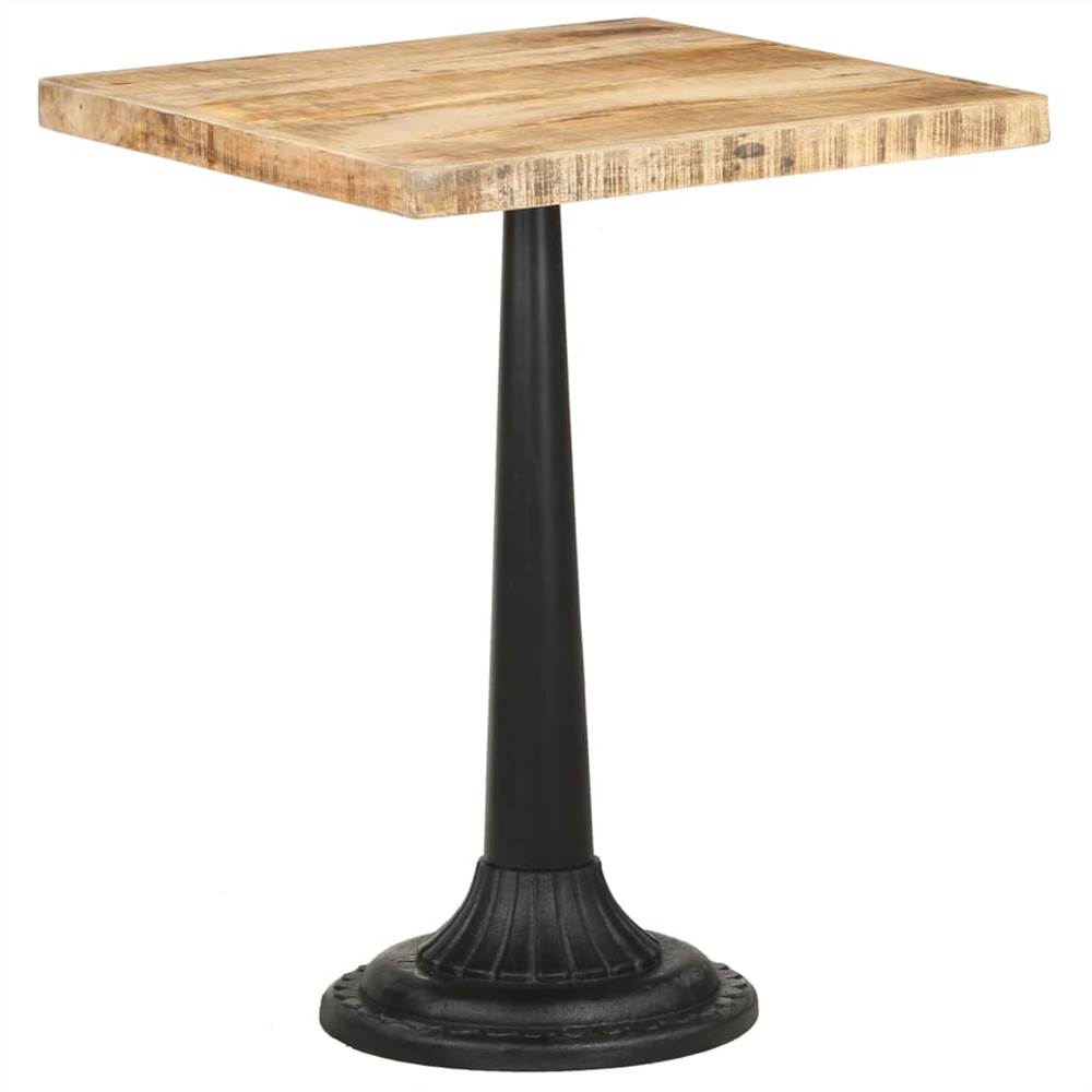 

Bistro Table 60x60x76 cm Rough Mango Wood