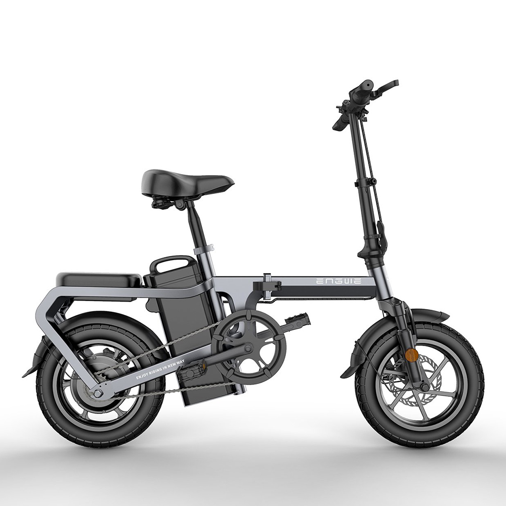 ENGWE X5 14 Inch Folding Electric Bike 240W Motor 48V 10Ah Grey