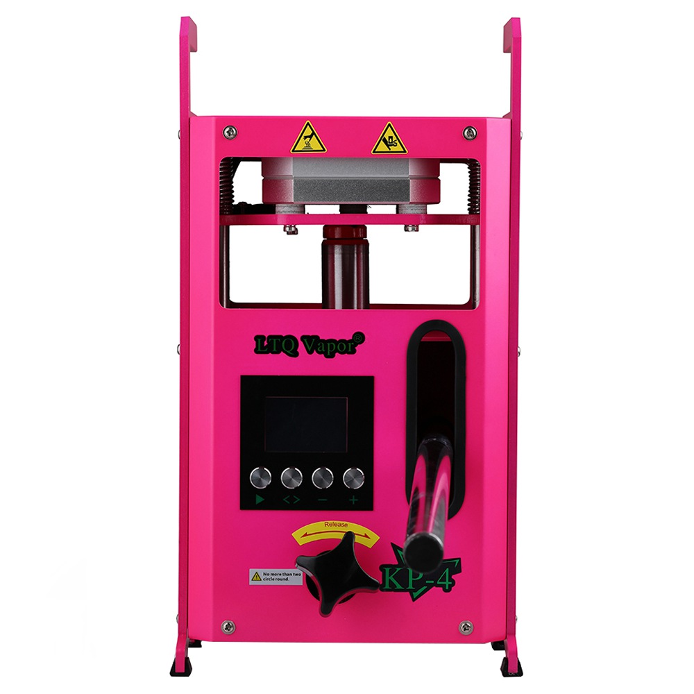 KP4 Rosin Hot Press Machine with Temperature Control Red