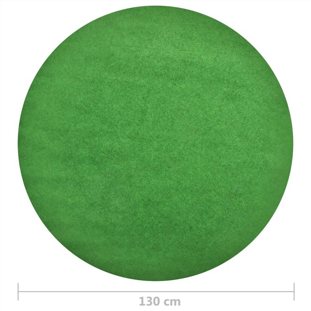 Artificial Grass with Studs Dia.130 cm Green Round