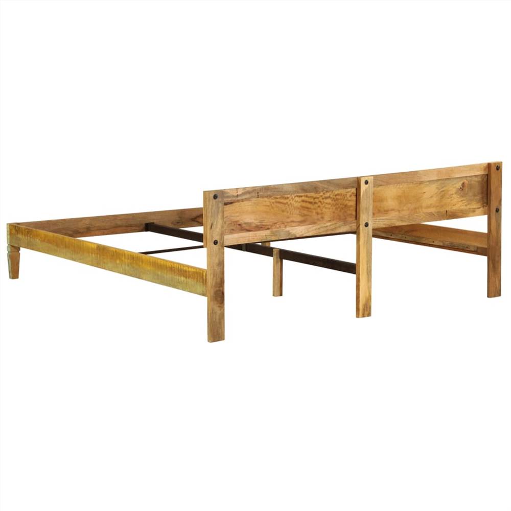 Bed Frame Solid Mango Wood 180x200 cm 6FT Super King