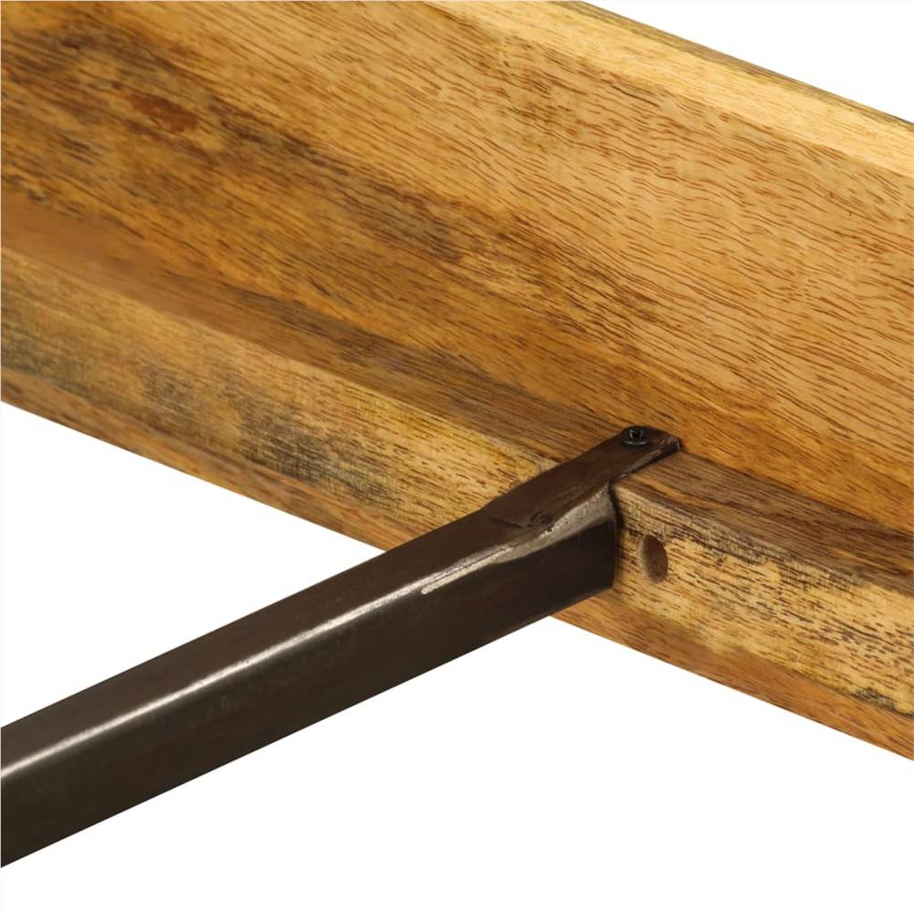 Bed Frame Solid Mango Wood 180x200 cm 6FT Super King