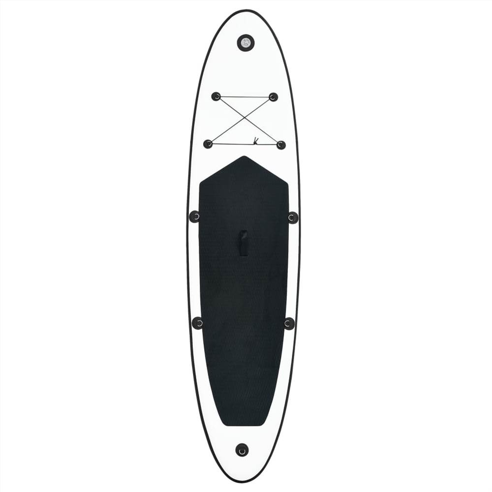 Inflatable Stand up Paddle Board Set Black and White Inflatable Stand up Paddle Board Set Black and White