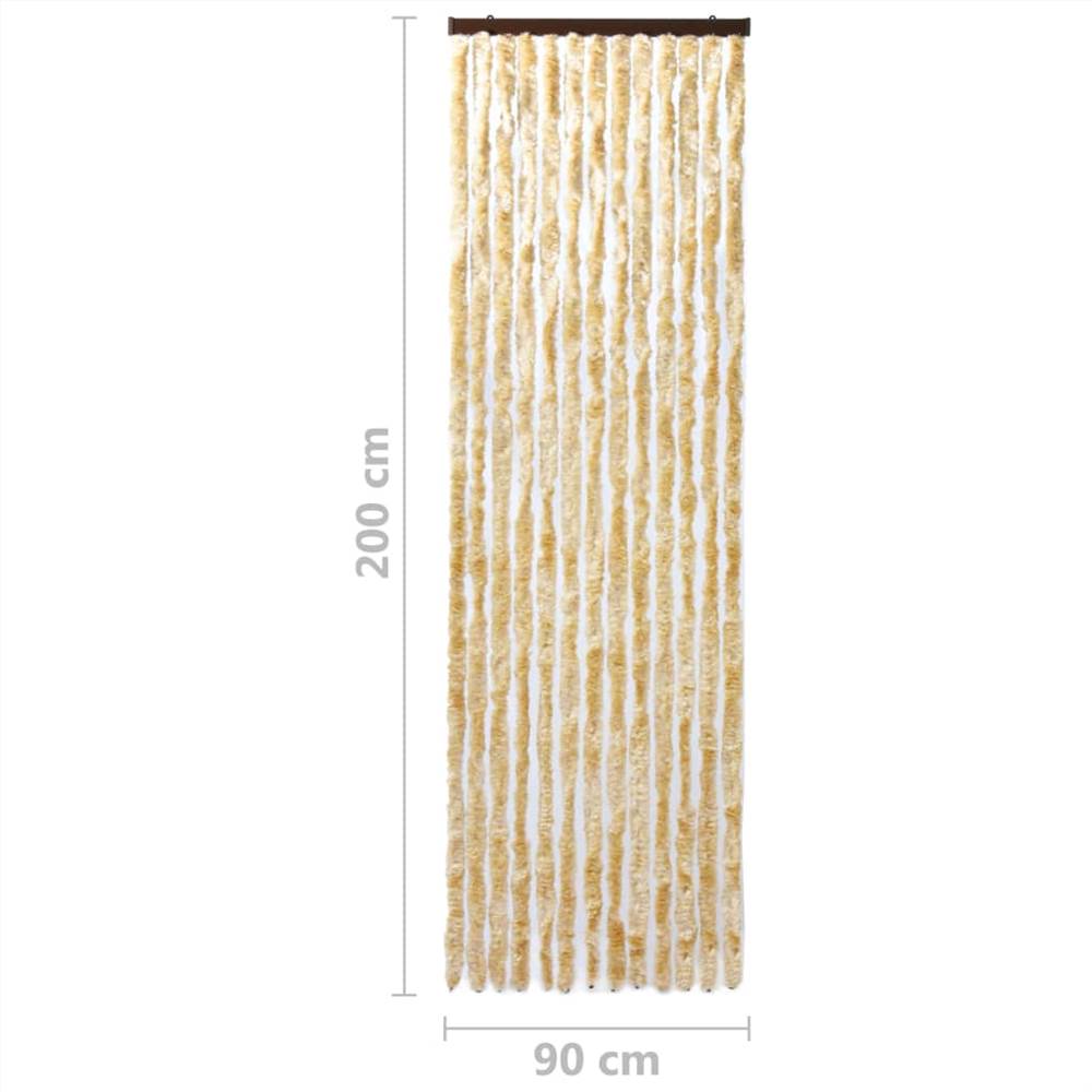 Insect Curtain Beige 90x200 cm Chenille