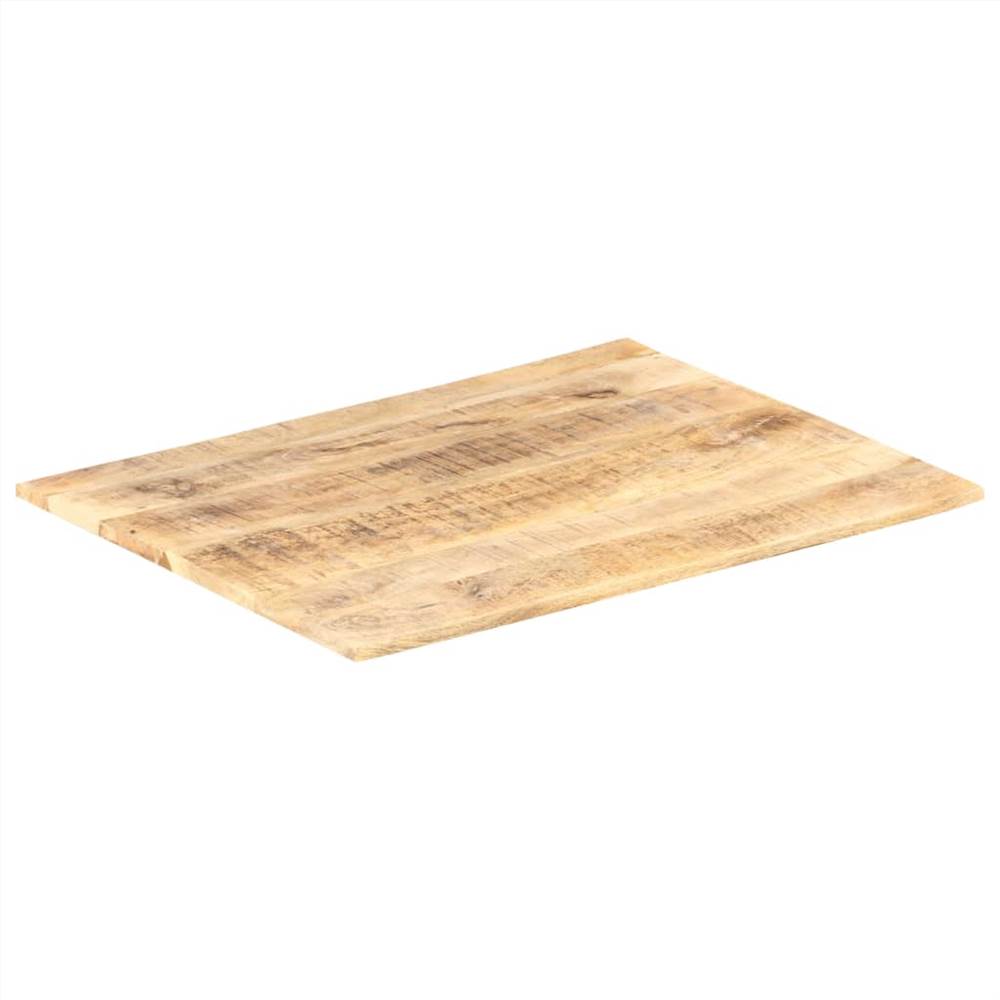 Solid Mango Wood Table Top 15-16mm 60x60cm Replacement Mango Table 