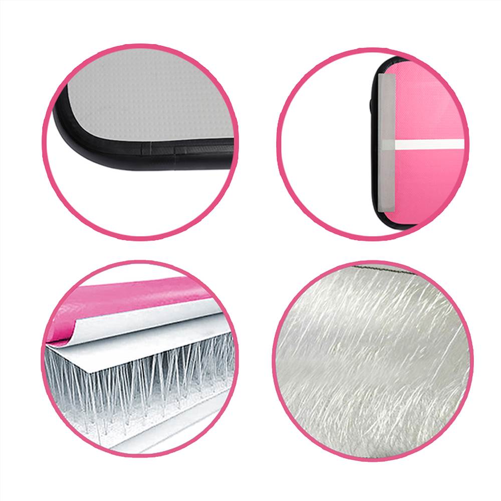 16ft Inflatable Gymnastics Air Track Tumbling Mat 4 inches Thickness Air track Mats for Home Use Training Cheerleading Yoga Water with Electrical Pump