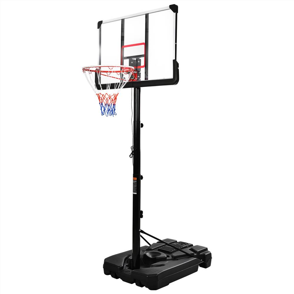 Portable Basketball Hoop Basketball System 6.6-10ft Height Adjustment for Youth Adults LED Basketball Hoop Lights Colorful lights WaterproofSuper Bright to Play at Night Outdoors Good Gift for Kids