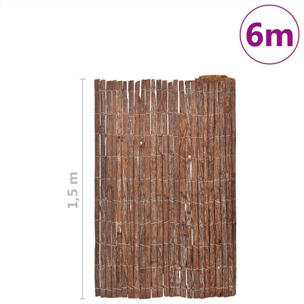Bark Fence 150x600 cm