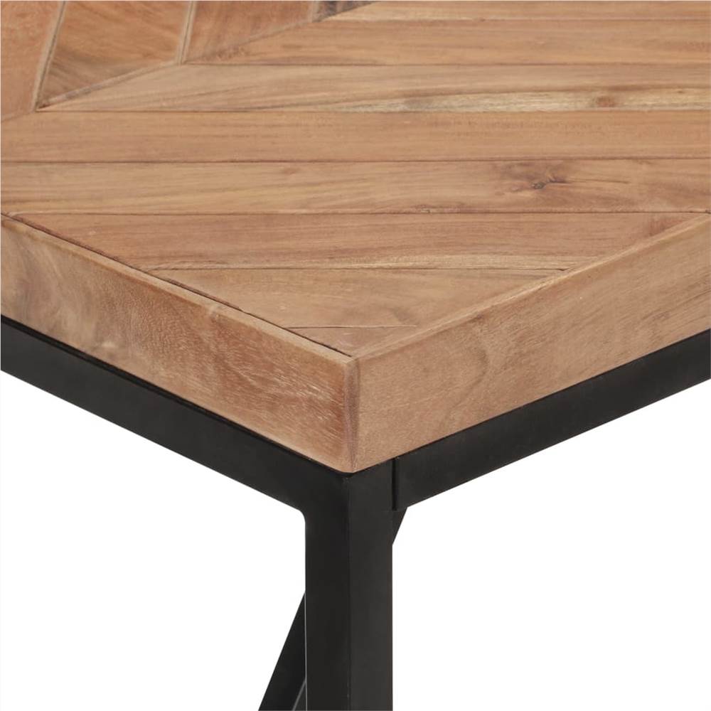 Dining Table 160x70x76 cm Solid Acacia and Mango Wood