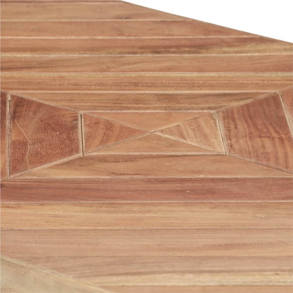 Dining Table 160x70x76 cm Solid Acacia and Mango Wood