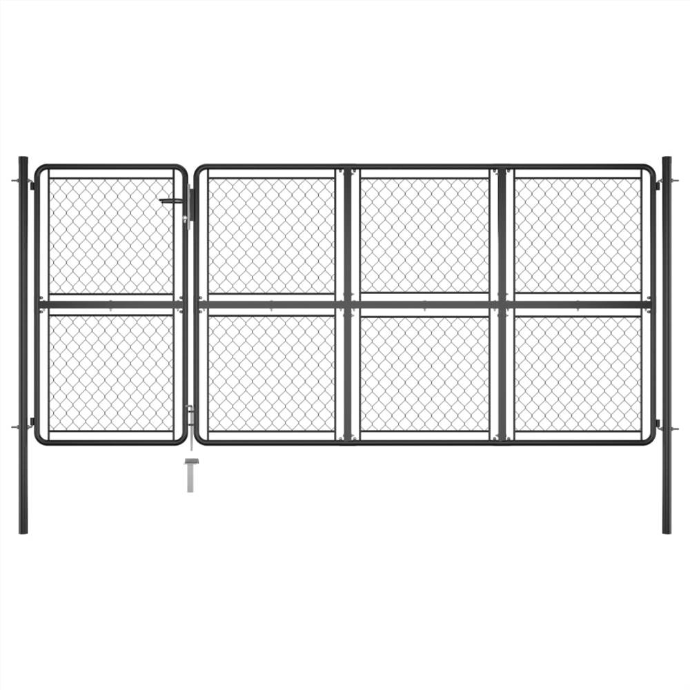 

Garden Gate Steel 150x350 cm Anthracite