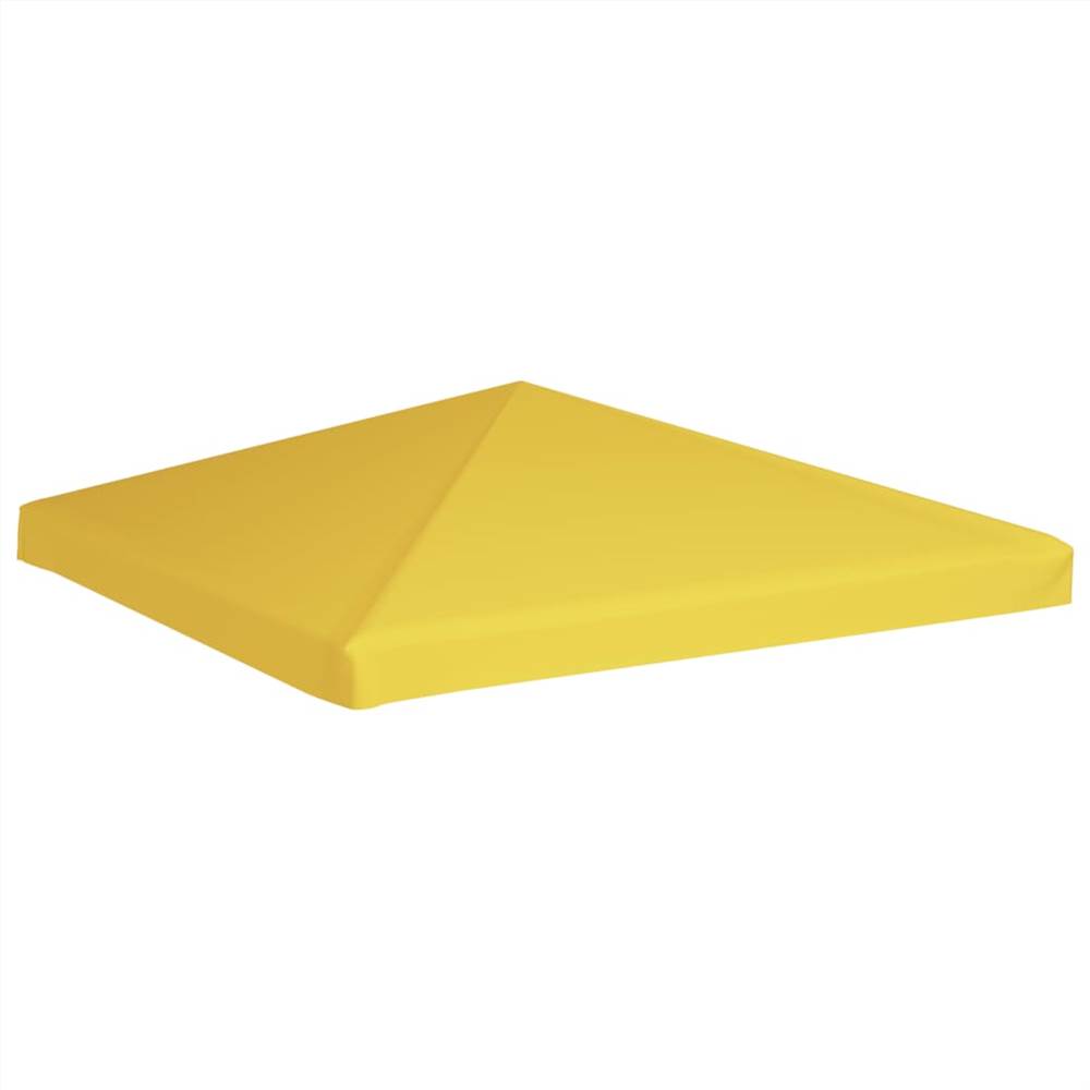 Gazebo Top Cover 270 g/m² 3x3 m Yellow