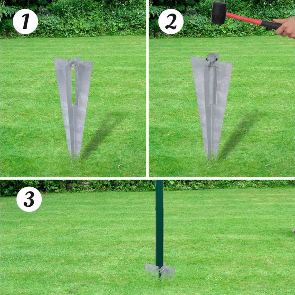 Euro Fence Steel 25x1.0 m Green