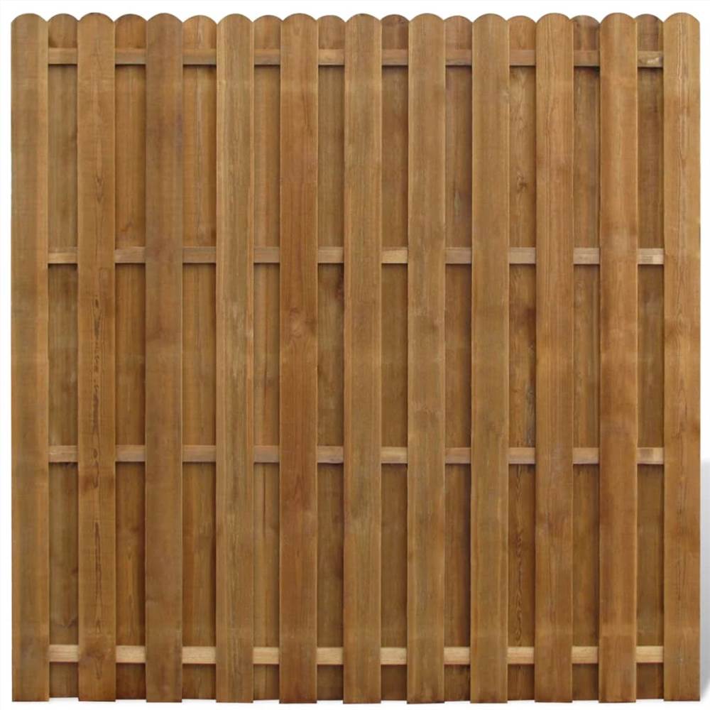 

Hit and Miss Fence Panel Pinewood 180x180 cm