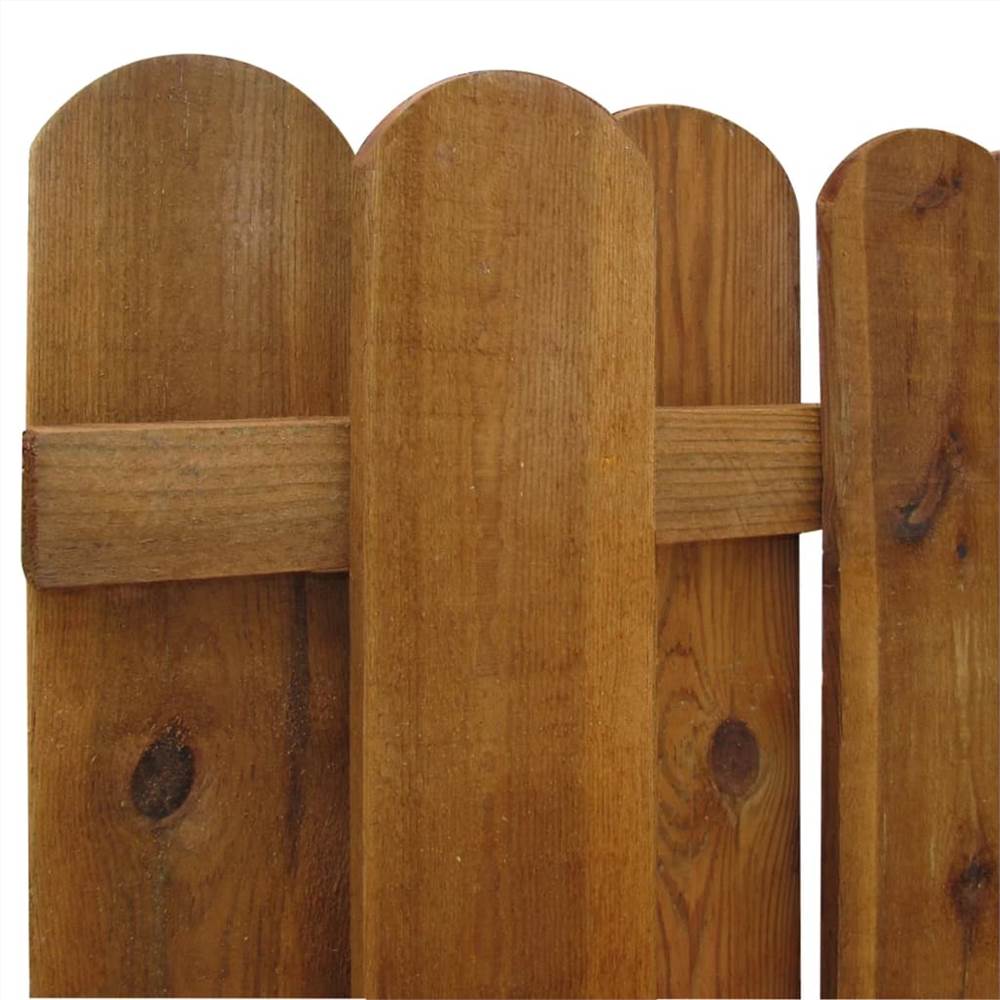 Hit and Miss Fence Panel Pinewood 180x180 cm