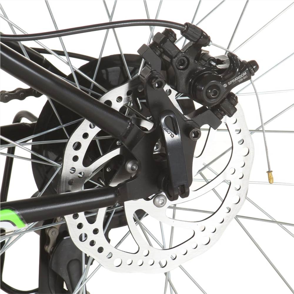 Mountain Bike 21 Speed 26 inch Wheel 36 cm Black