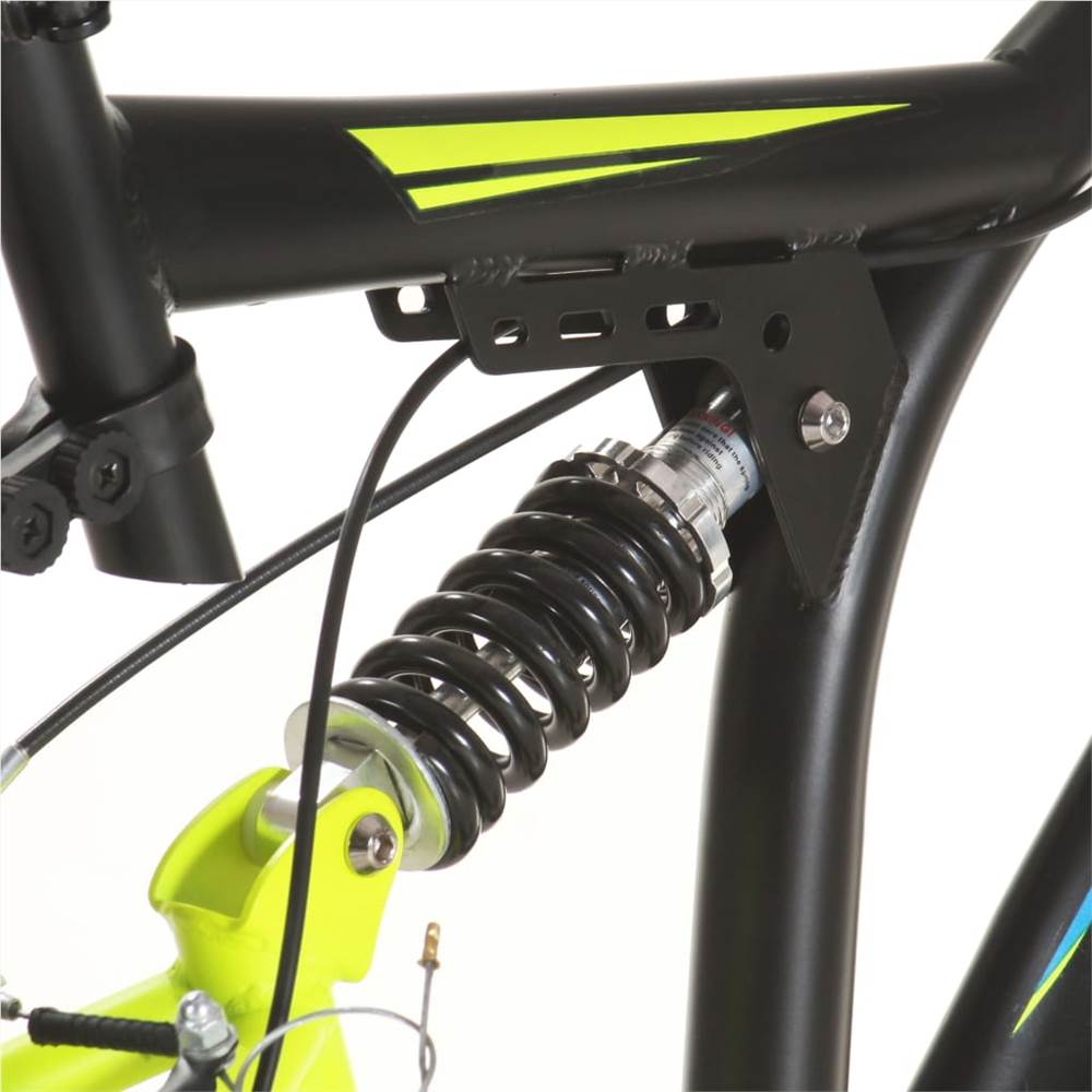 Mountain Bike 21 Speed 26 inch Wheel 49 cm Black