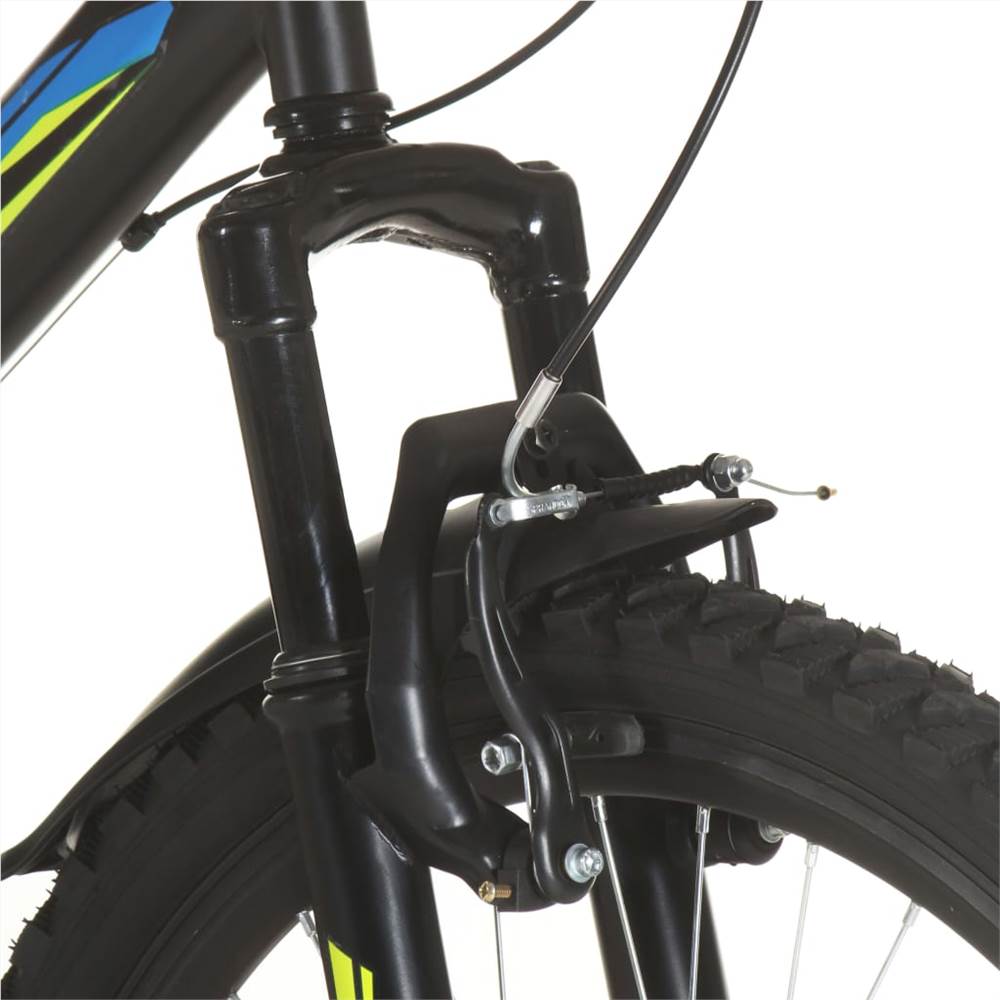 Mountain Bike 21 Speed 26 inch Wheel 49 cm Black