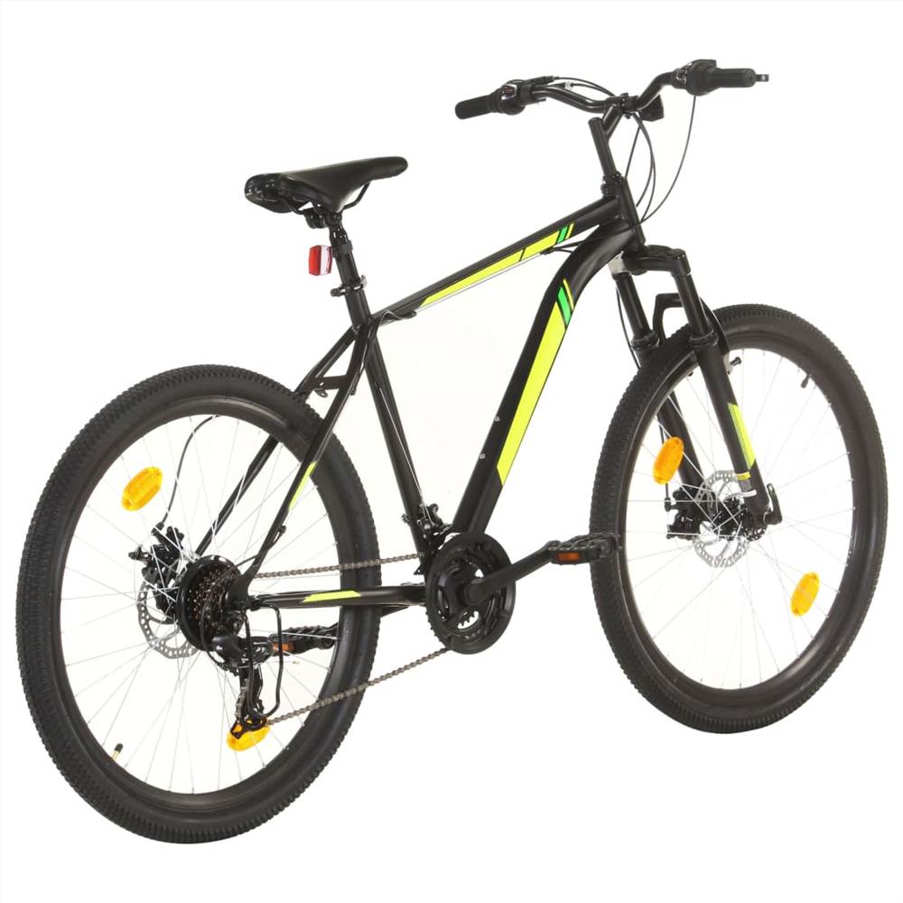 Mountain Bike 21 Speed 27.5 inch Wheel 42 cm Black
